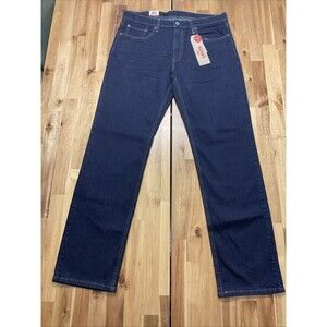 Levis 514 Straight Stretch Regular Fit Blue Jeans Red Tag 33x32 005140928 NWT